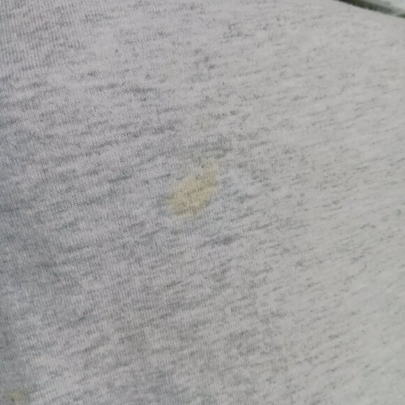 Vintage Mens T-shirt Large Single Stitch Gray 1990's Cambridge Nebraska FTL USA - Picture 5 of 6